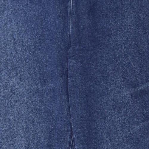 M&Co Womens Blue Cotton Jegging Jeans Size 16 L28 in Regular