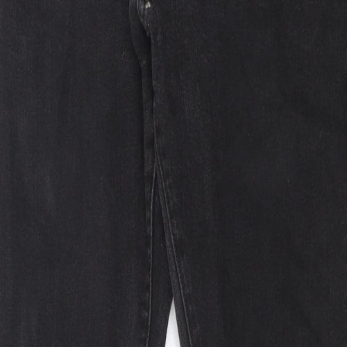 G Raw Mens Grey Cotton Skinny Jeans Size 32 in L32 in Regular Zip - Pockets