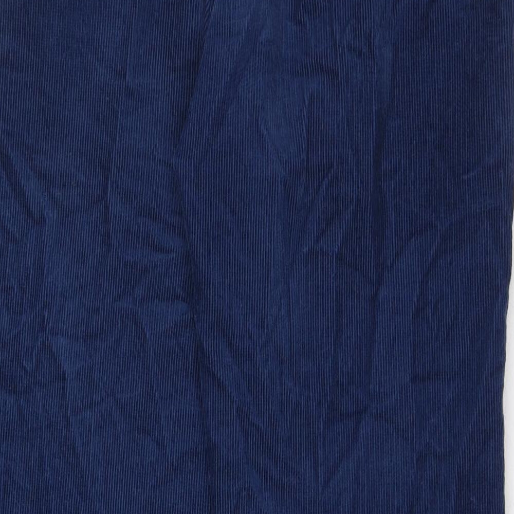 Levi's Mens Blue Cotton Trousers Size 33 in L30 in Regular Zip - Pockets