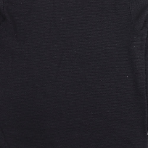 Hollister Mens Black Round Neck Cotton Pullover Jumper Size S Long Sleeve