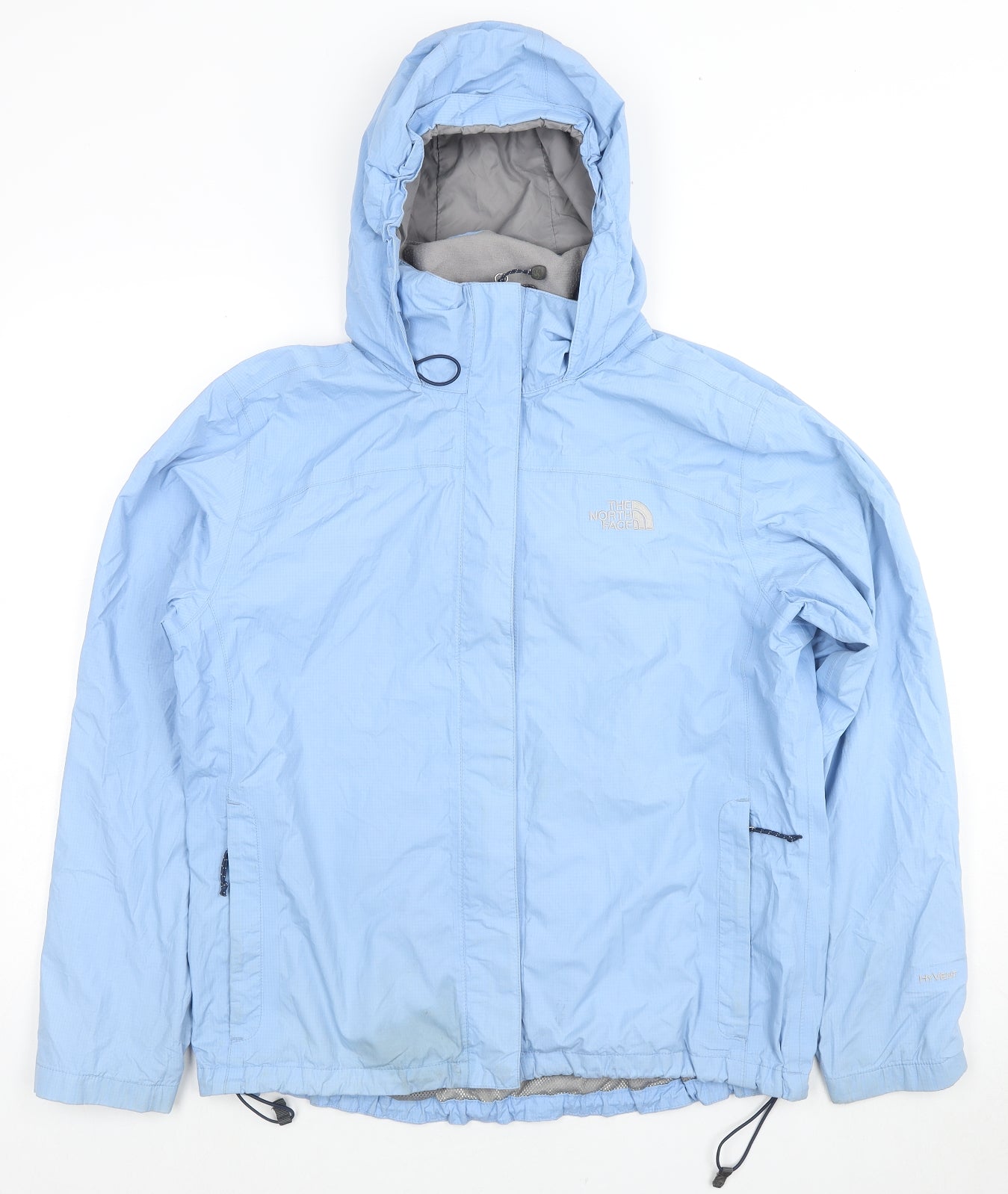 The North Face Womens Blue Jacket Size L Zip