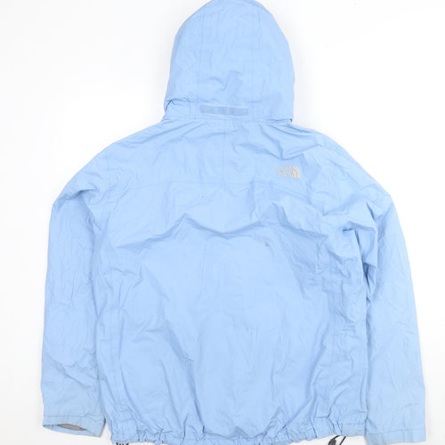 The North Face Womens Blue Jacket Size L Zip