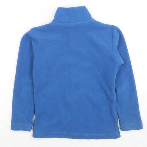 Gelert Boys Blue Polyester Full Zip Sweatshirt Size 5-6 Years Zip