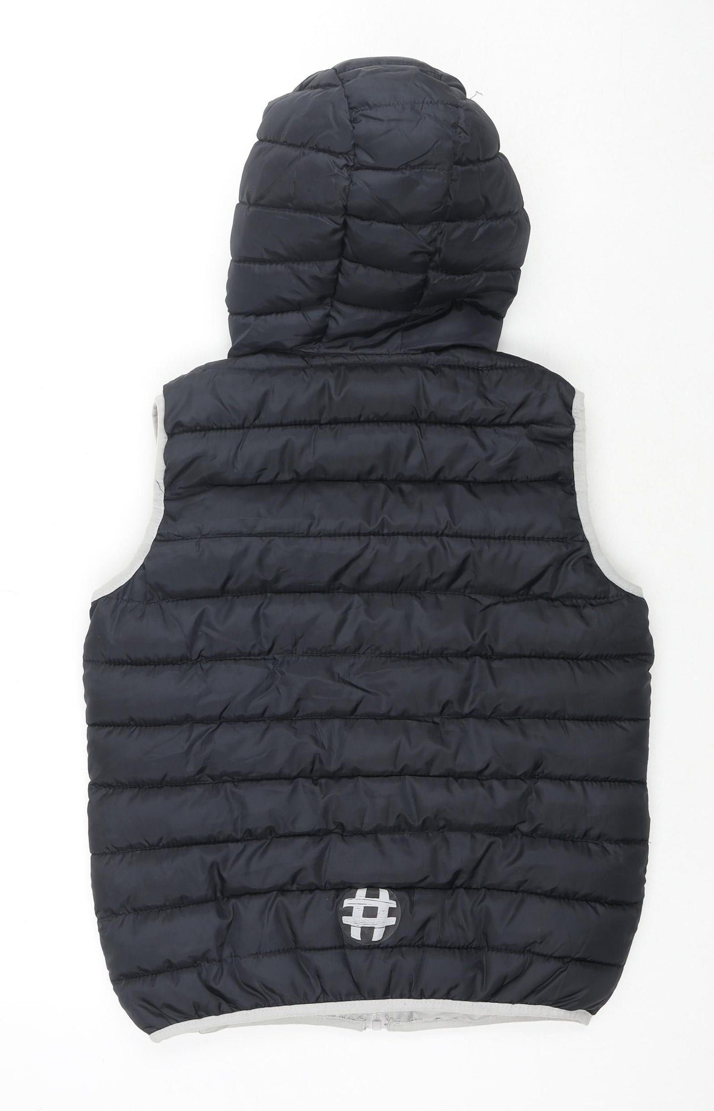 Y.F.K Outdoor Boys Black Gilet Waistcoat Size 11-12 Years Zip