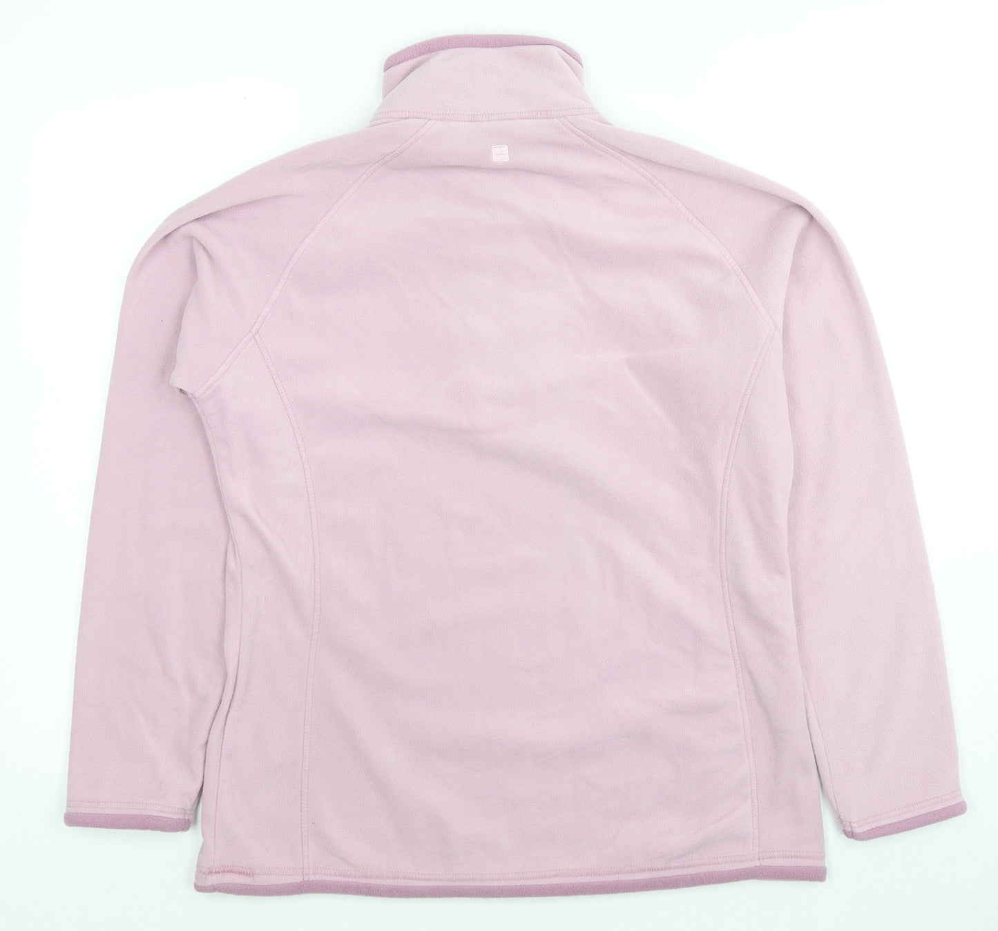 Mountain Warehouse Womens Pink Polyester Pullover Sweatshirt Size 14 Pullover