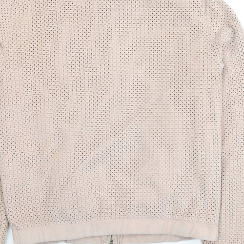 VILA Womens Pink Jacket Size S Zip