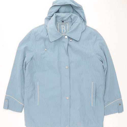 Balmoral Womens Blue Jacket Size 14 Zip