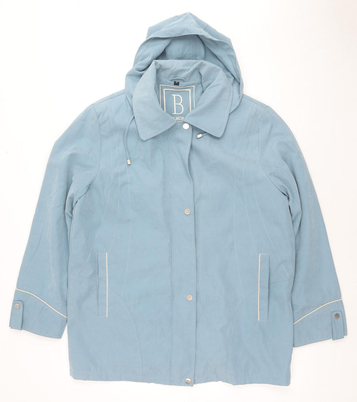 Balmoral Womens Blue Jacket Size 14 Zip