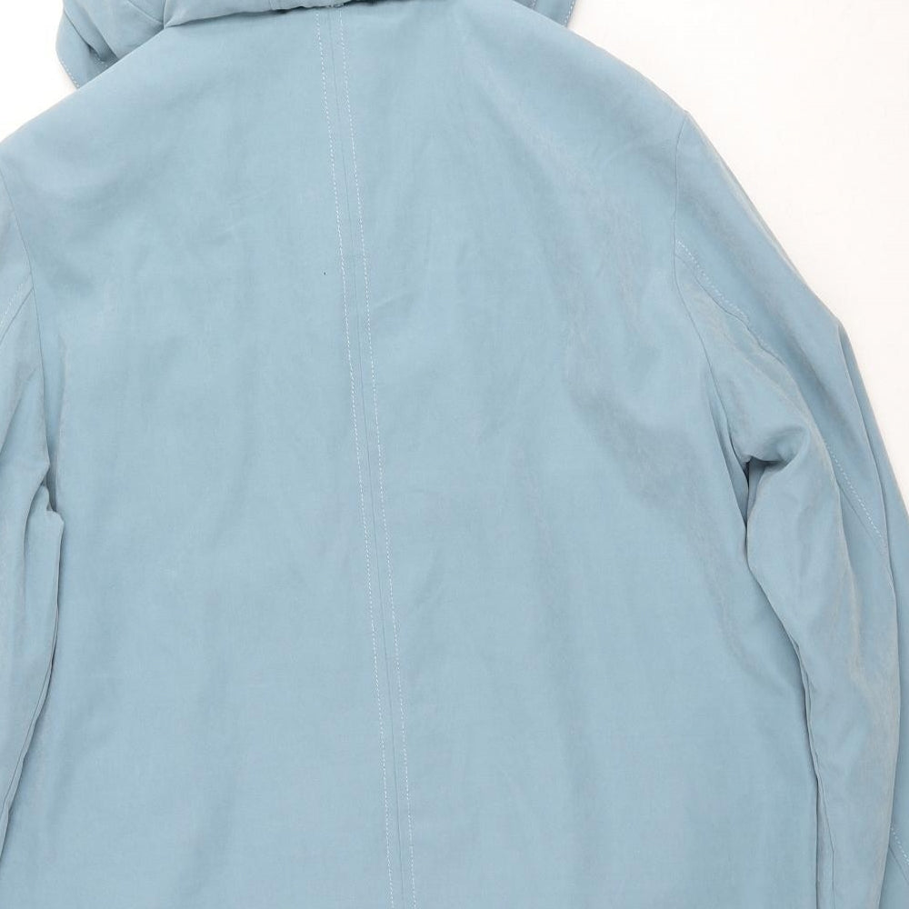 Balmoral Womens Blue Jacket Size 14 Zip