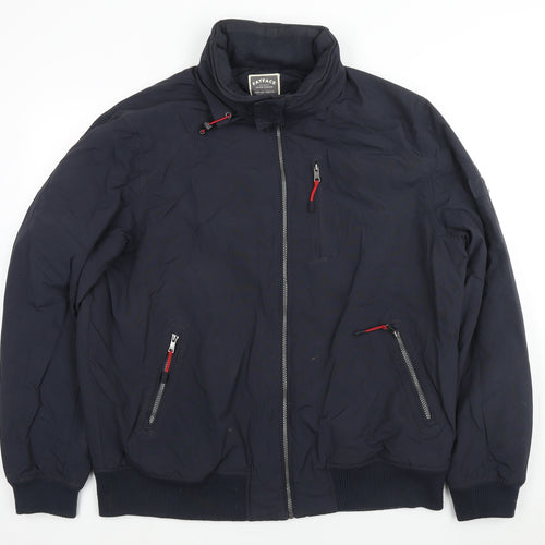 Fat Face Mens Blue Jacket Size XL Zip