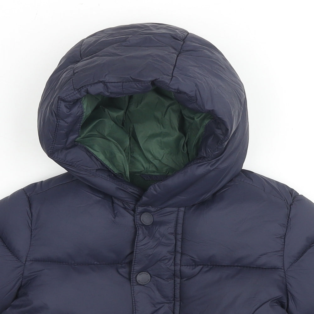 Zara Boys Blue Puffer Jacket Jacket Size 3-6 Months Zip