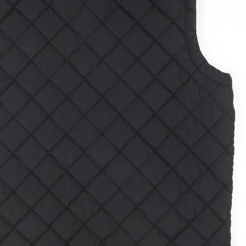 Regatta Mens Black Quilted Waistcoat Size XL Zip