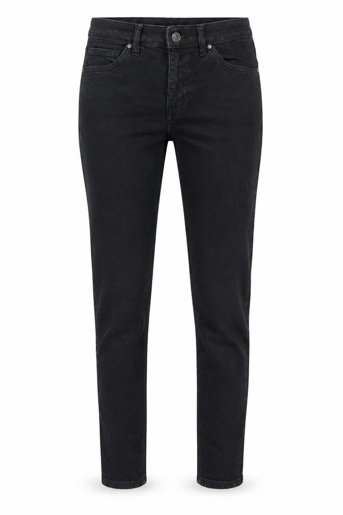 Topshop Womens Black Cotton Skinny Jeans Size 28 in L30 in Regular Zip