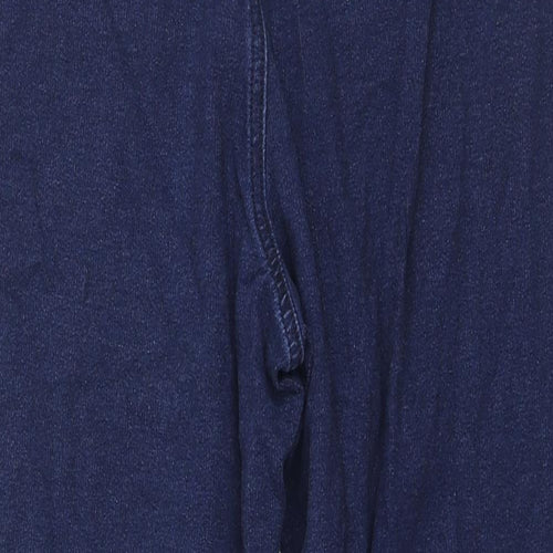 Dream Jeans Womens Blue Cotton Capri Jeans Size M L20 in Regular