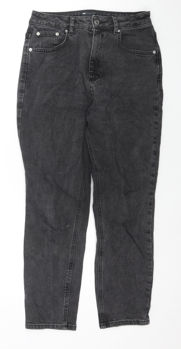 ASOS Womens Black Cotton Skinny Jeans Size 26 in L30 in Regular Zip