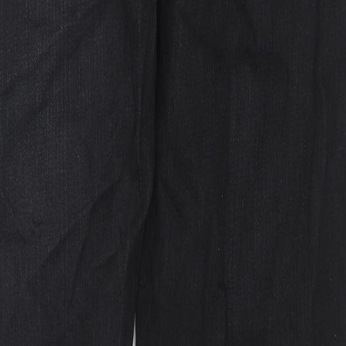 Levi's Mens Black Cotton Straight Jeans Size 31 in L32 in Regular Zip