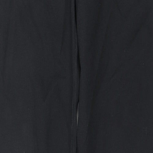 Dickies Mens Black Cotton Trousers Size 32 in L34 in Regular Zip
