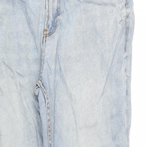 Maine Mens Blue Cotton Straight Jeans Size 34 in L29 in Regular Zip