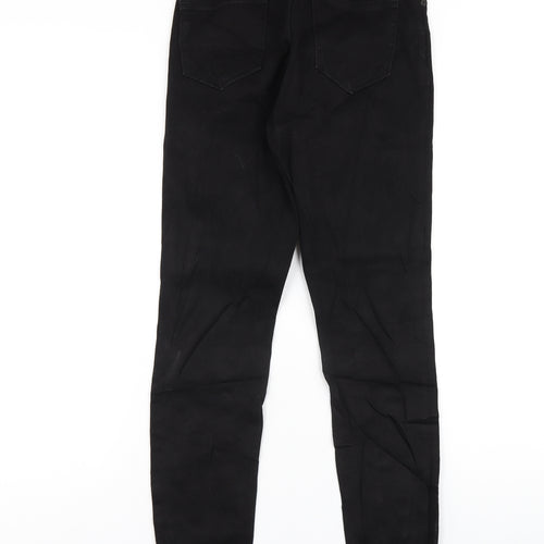 Paige Womens Black Cotton Skinny Jeans Size 26 in L28 in Regular Button