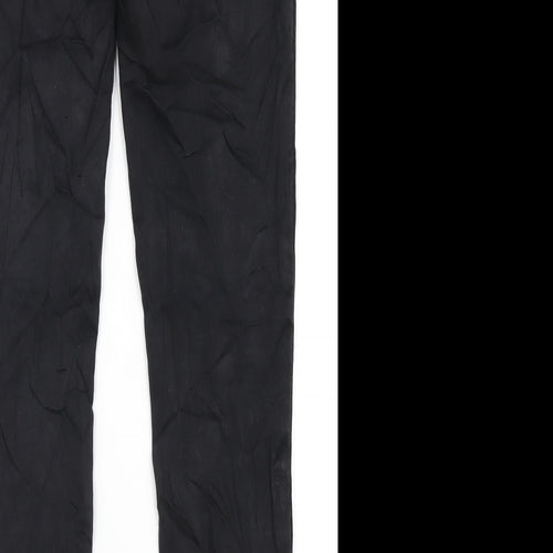 Mango Womens Black Cotton Skinny Jeans Size 6 L31 in Regular Zip