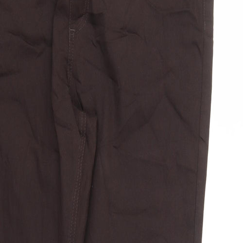 Marks and Spencer Womens Brown Cotton Jegging Jeans Size 20 L28 in Regular - Elasticated Waist