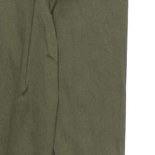 Marks and Spencer Womens Green Cotton Jegging Jeans Size 14 L27 in Regular