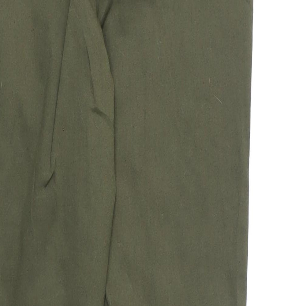 Marks and Spencer Womens Green Cotton Jegging Jeans Size 14 L27 in Regular