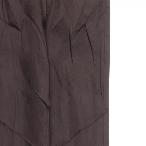 Marks and Spencer Womens Brown Cotton Jegging Jeans Size 8 L27 in Regular