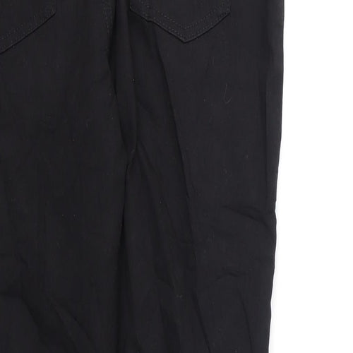 Marks and Spencer Womens Black Cotton Jegging Jeans Size 34 in L25 in Regular