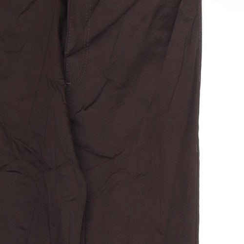 Marks and Spencer Womens Brown Cotton Jegging Jeans Size 16 L26 in Regular