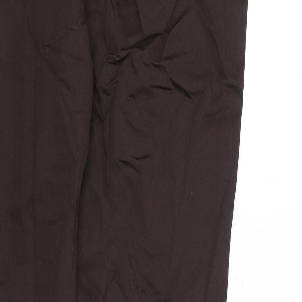 Marks and Spencer Womens Brown Cotton Jegging Jeans Size 16 L26 in Regular