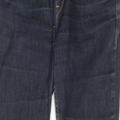 Levi's Womens Blue Cotton Bootcut Jeans Size 30 in L32 in Regular Zip - Pockets
