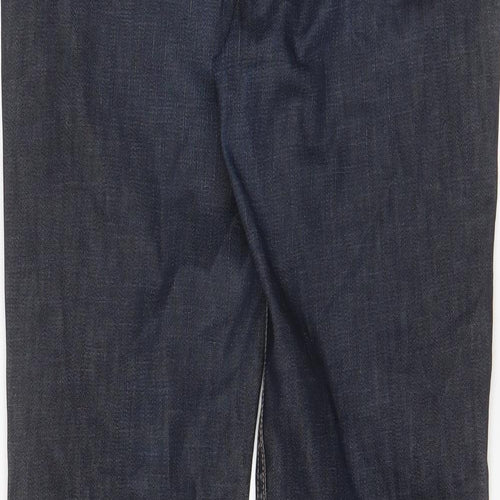Levi's Womens Blue Cotton Bootcut Jeans Size 30 in L32 in Regular Zip - Pockets