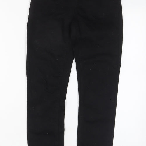 Denim & Co. Womens Black Cotton Skinny Jeans Size 8 L27 in Regular Zip - Pockets