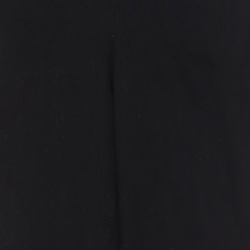 Marks and Spencer Womens Black Cotton Jegging Jeans Size 14 L29 in Regular
