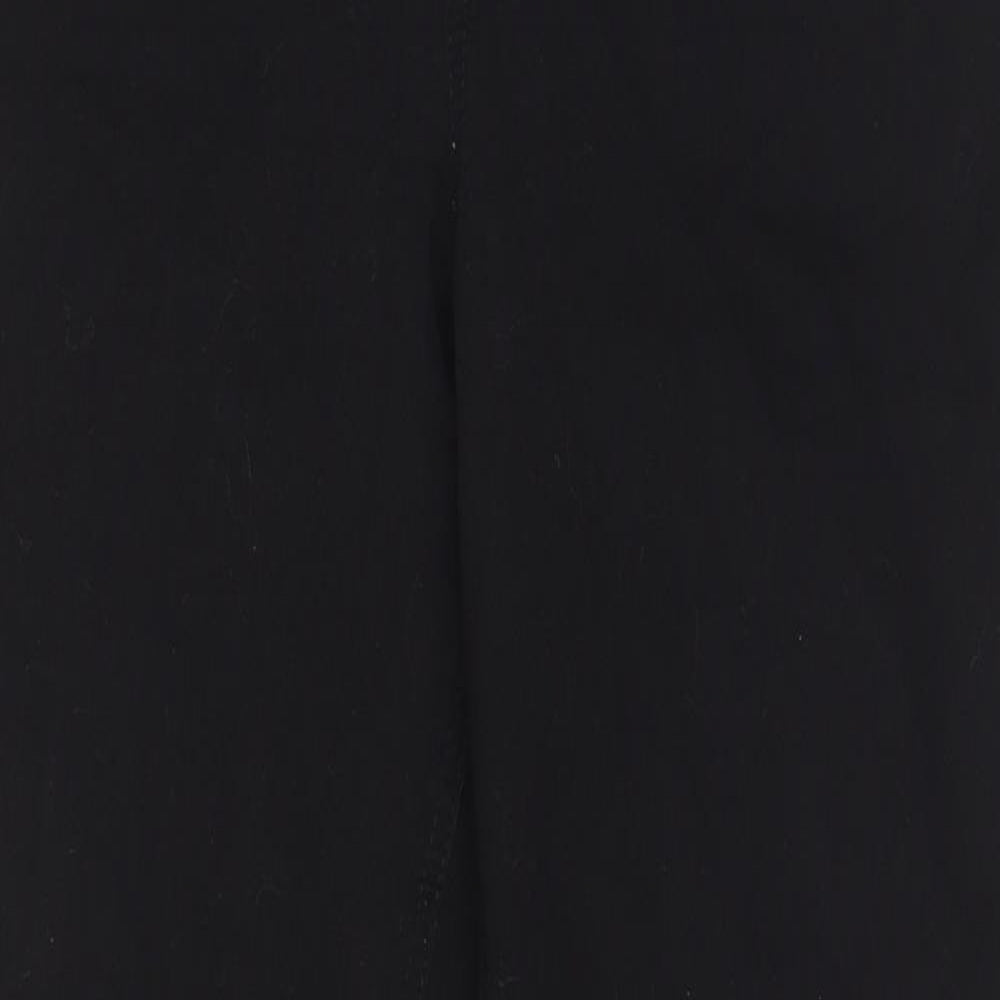 Marks and Spencer Womens Black Cotton Jegging Jeans Size 14 L29 in Regular