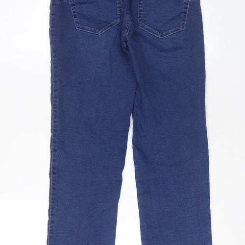 NEXT Womens Blue Cotton Jegging Jeans Size 8 L28 in Regular