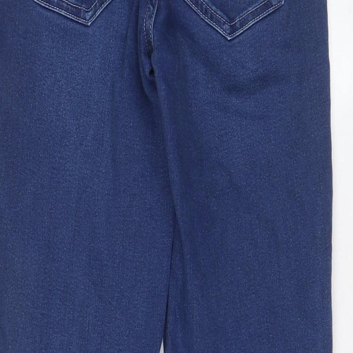 NEXT Womens Blue Cotton Jegging Jeans Size 8 L28 in Regular