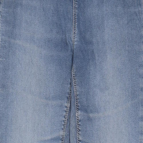 Simply Be Womens Blue Cotton Jegging Jeans Size 14 L28 in Regular