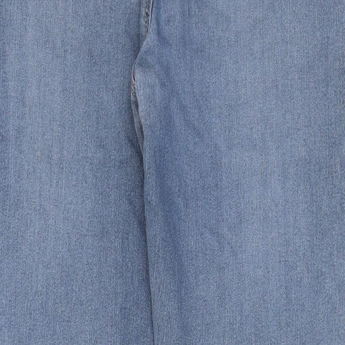 Simply Be Womens Blue Cotton Jegging Jeans Size 14 L28 in Regular