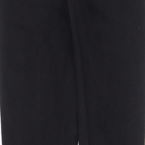 Gap Womens Black Cotton Skinny Jeans Size 6 L27 in Regular Zip - Pockets