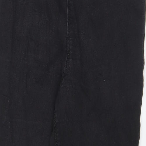 Papaya Womens Grey Cotton Jegging Jeans Size 10 L31 in Regular