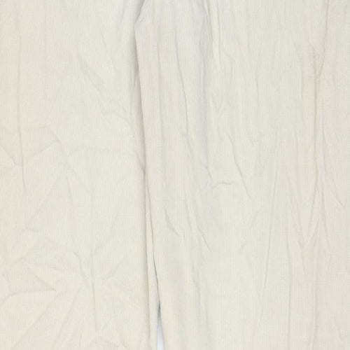 Nico Mens Beige Cotton Straight Jeans Size 34 in L31 in Regular Zip - Pockets