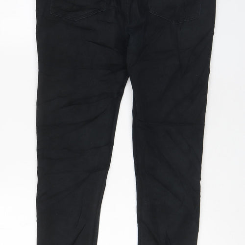 Denim & Co. Mens Black Cotton Skinny Jeans Size 32 in L30 in Regular Zip - Pockets