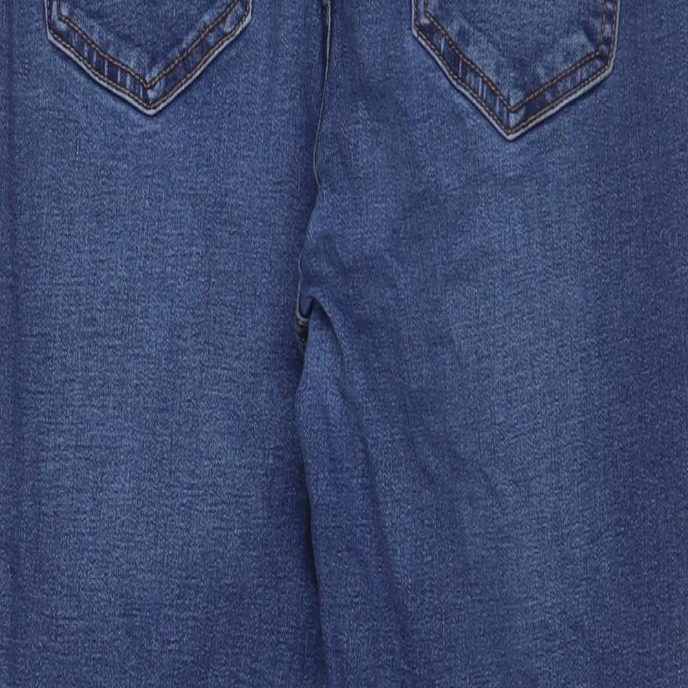 New Look Womens Blue Cotton Jegging Jeans Size 12 L27 in Regular