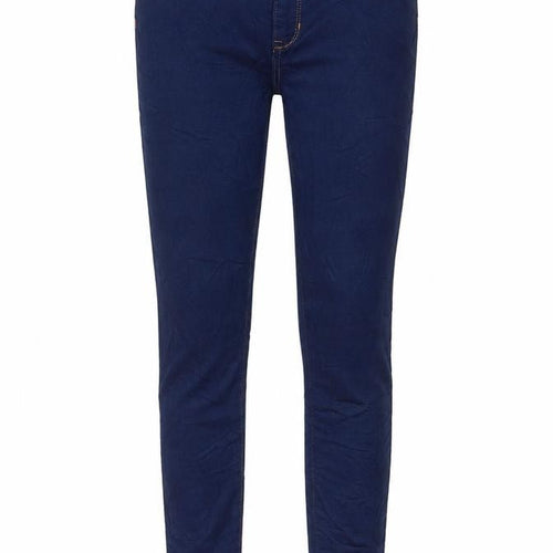 Old Navy Girls Blue Cotton Skinny Jeans Size 16 Years L29 in Regular Zip - Adjustable waist, Pockets