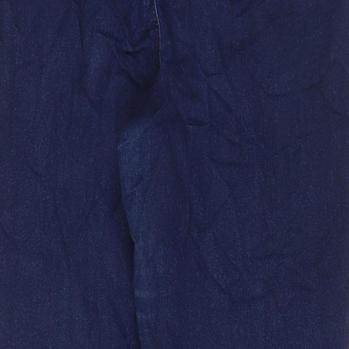 Matalan Womens Blue Cotton Jegging Jeans Size 14 L29 in Regular