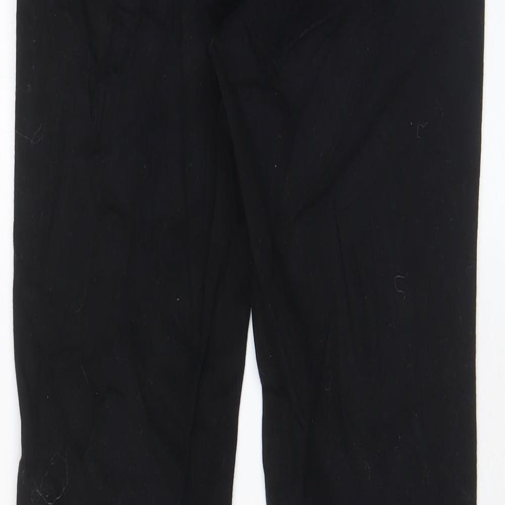 New Look Womens Black Cotton Skinny Jeans Size 8 L28 in Regular Zip - Pockets