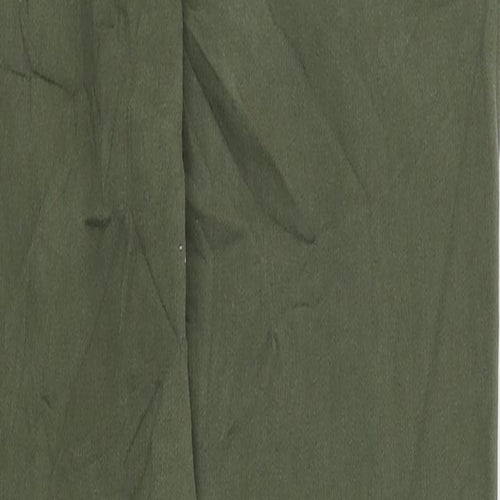 Marks and Spencer Womens Green Cotton Skinny Jeans Size 8 L28 in Regular
