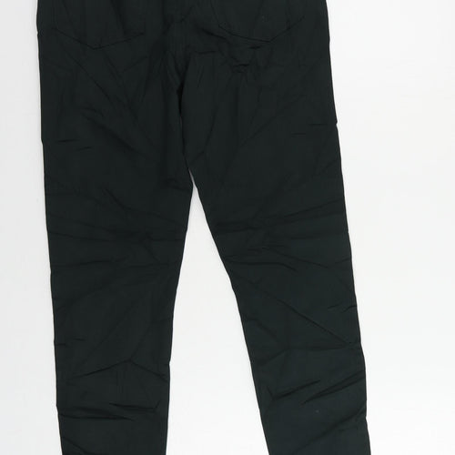 Marks and Spencer Womens Green Cotton Jegging Jeans Size 10 L29 in Regular - Elastic Waist